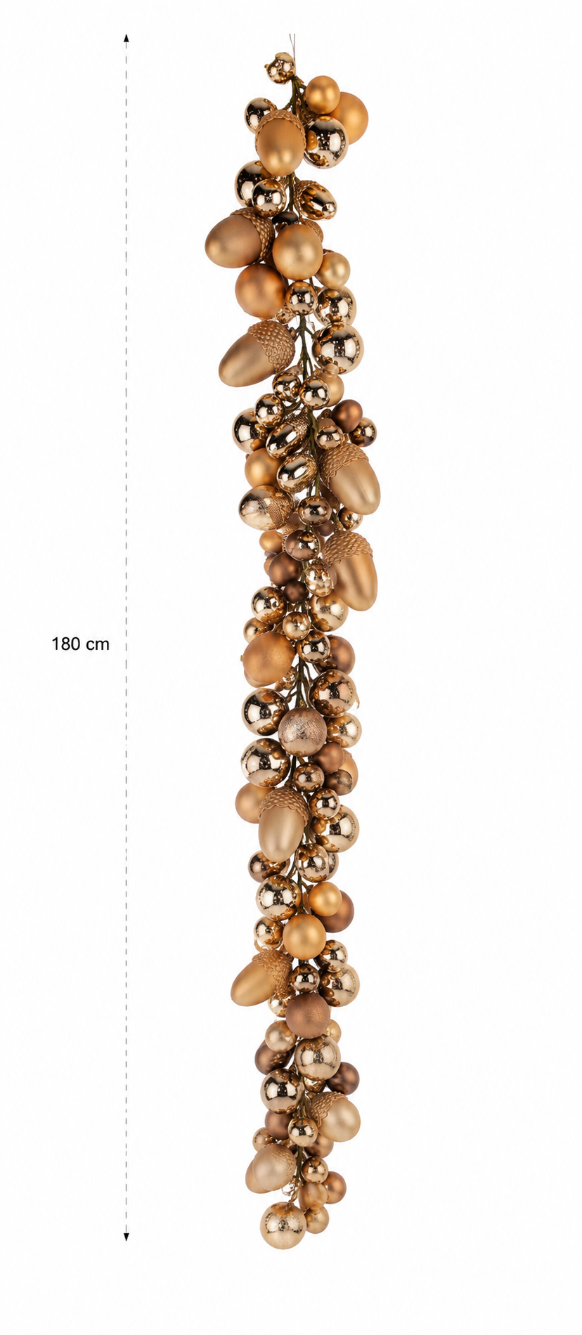 WUX-GARLAND-GOLD-180CM-PE